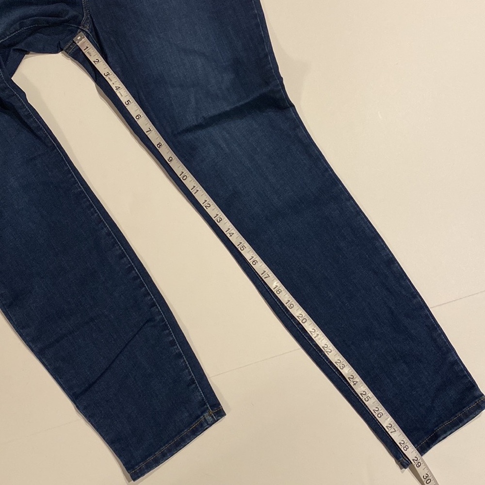 NYDJ SZ 10 Medium Wash Blue Skinny Denim Jeans New D31 - Picture 10 of 16